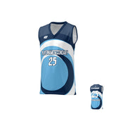 Basketball Jersey Swell - Navy